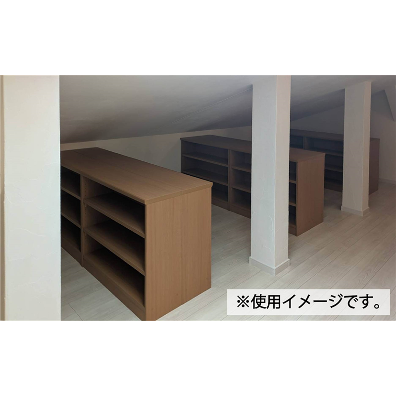 大洋 オーダーシェルフ スモーキーブラウン NCオーダータフ5080 MD SMB 幅800×奥行400×高さ490(mm) 1台（ご注文単位1台）【直送品】